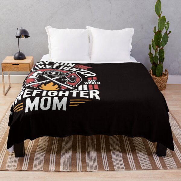 Item preview, My Son My Firefighter Hero Proud Firefighter Mom Mother designed and sold by RopboxRone.