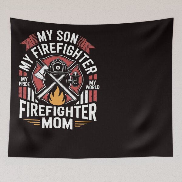 Item preview, My Son My Firefighter Hero Proud Firefighter Mom Mother designed and sold by RopboxRone.