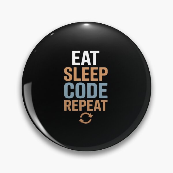 Item preview, Eat Sleep Code Repeat designed and sold by VasilisLamArt.