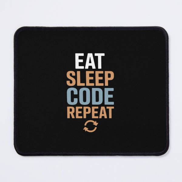 Item preview, Eat Sleep Code Repeat designed and sold by VasilisLamArt.