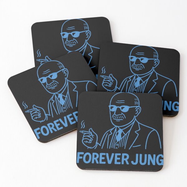 Item preview, Forever Jung | Psychology Pun Design designed and sold by NeuroNotes.