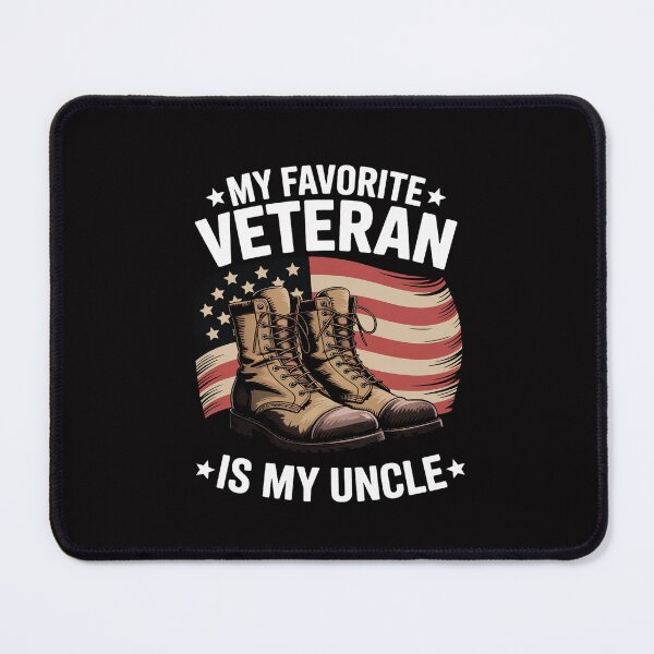Item preview, My Favorite Veteran Is My Uncle Father's day Proud Kids Men designed and sold by Silicula.