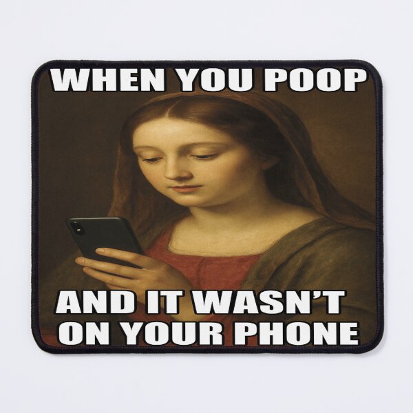 Item preview, Classical Confusion: No-Phone Poop Moment designed and sold by Mindful56.