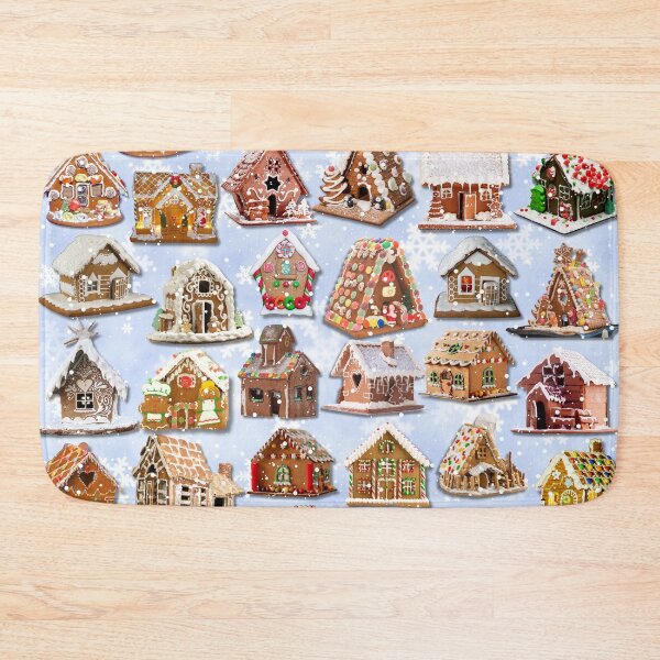 Item preview, Gingerbread Houses Pattern designed and sold by DigitalShoppeIL.