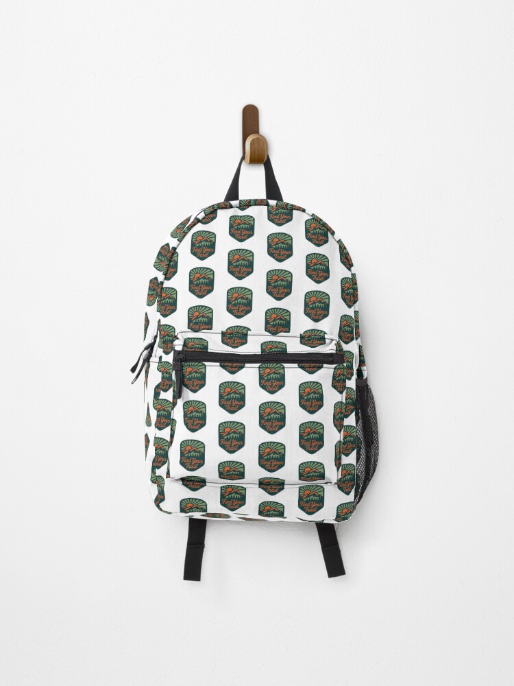 Thumbnail 1 of 3, Backpack, Find Your Trail designed and sold by CharmStudio.