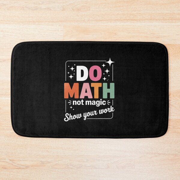 Item preview, Do Math Not Magic designed and sold by AmparoBoyle.