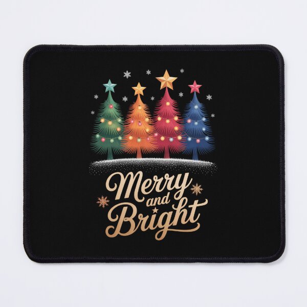 Item preview, Merry and Bright Trees Christmas designed and sold by PunkNation-Arts.