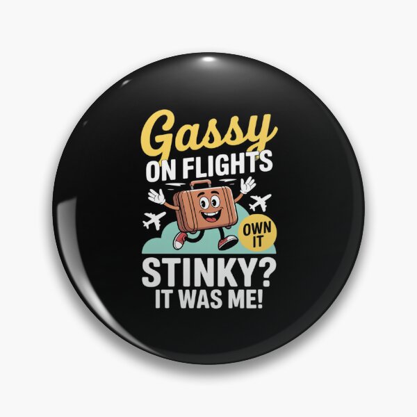 Item preview, Gassy on Flights Embarrassing designed and sold by SnackPAC.