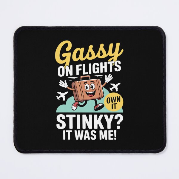 Item preview, Gassy on Flights Embarrassing designed and sold by SnackPAC.