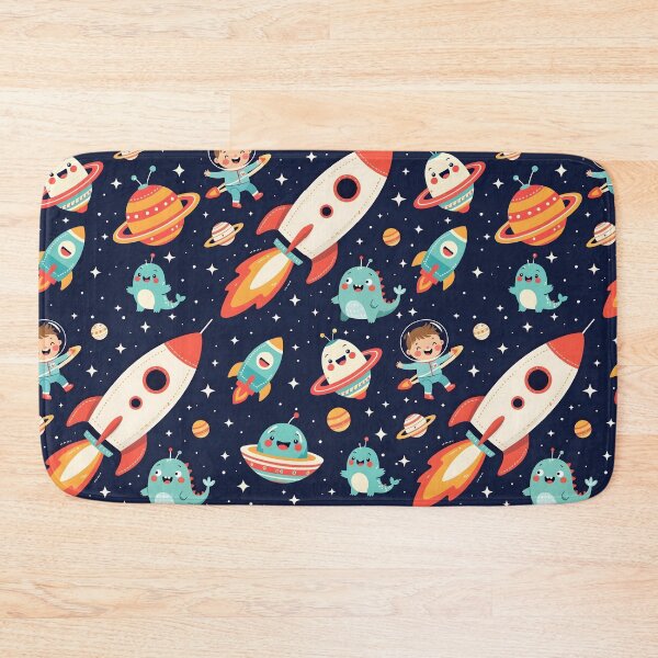 Item preview, Kids in Outer Space Seamless Repeat designed and sold by Sharon Schwalbe.