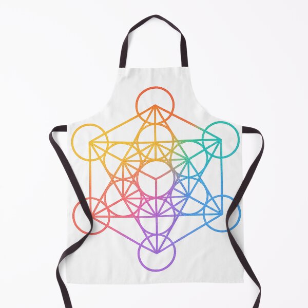 Item preview, Metatron’s Cube Sacred Geometry T-Shirt – Spiritual Energy Symbol, Rainbow Light Mandala for Awakening & Balance designed and sold by Eclipse 3699.