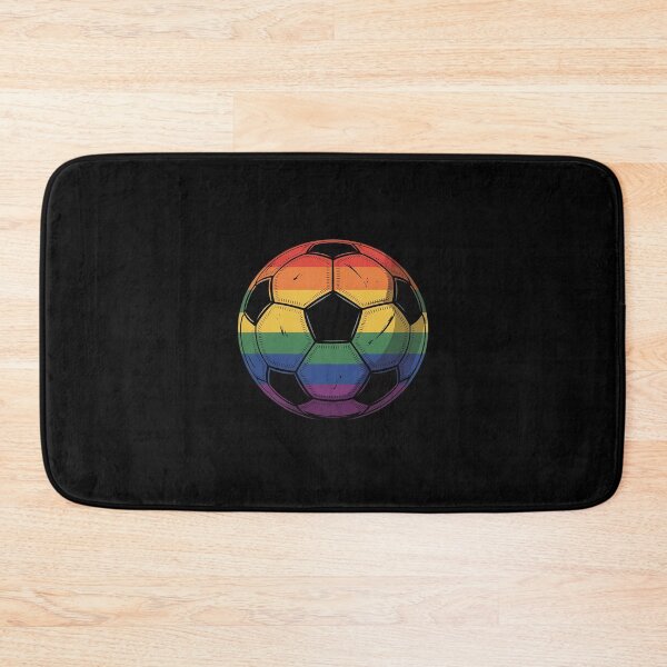 Item preview, Gay Pride Soccer Rainbow Flag Lgbtq Football designed and sold by SnackPAC.