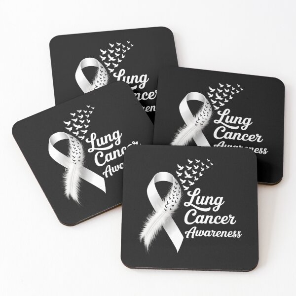 Item preview, Cute Lung Cancer Awareness Month White Ribbon designed and sold by HellD3vil-Art.