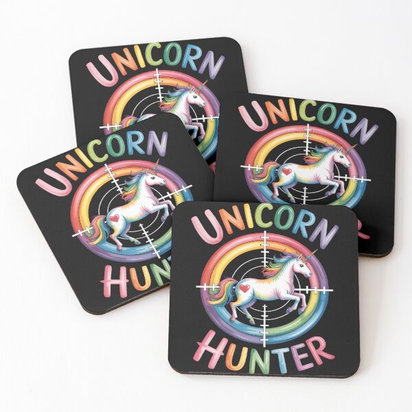 Item preview, Unicorn Hunter Mens Boys Rainbow Horse Humor Hate Unicorns designed and sold by Formatage.