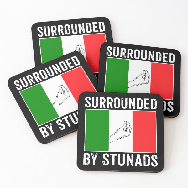 Item preview, Surrounded By Stunads - Funny Italian Gift designed and sold by mazenyverxa.