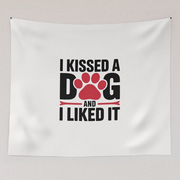 Item preview, Womens I kissed a dog and liked it, cute pet lover designed and sold by TewonLake.