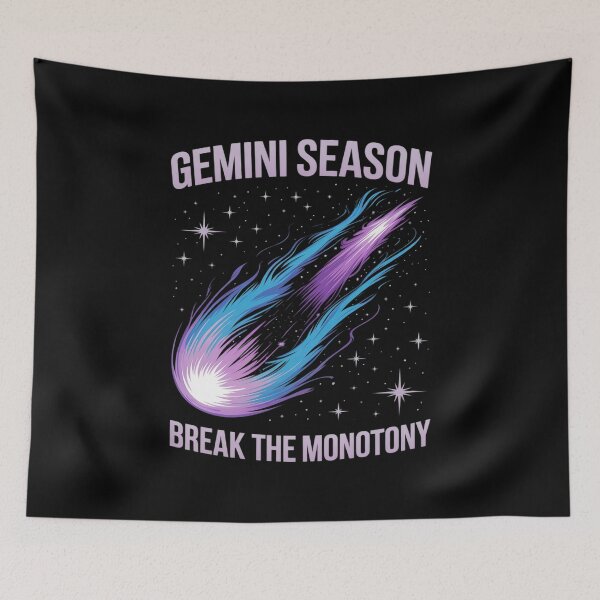 Item preview, Gemini Zodiac Astrology Meteor Split designed and sold by LittleDame.
