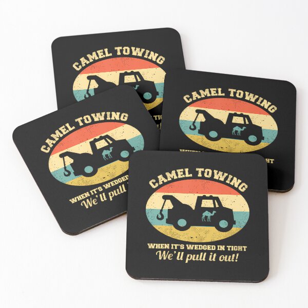 Item preview, Camel Towing Retro Adult Humor Saying Funny Halloween  designed and sold by ZackeryKuphal.