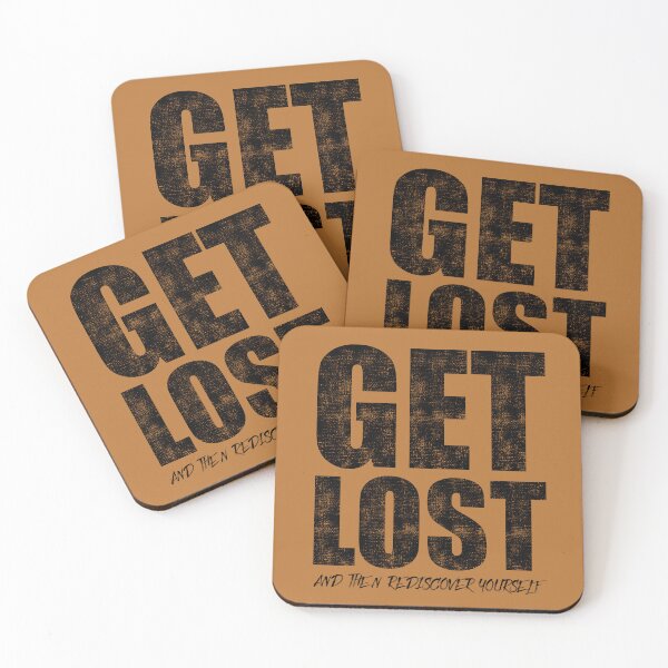 Item preview, Get Lost designed and sold by Bearded Jester Designs.
