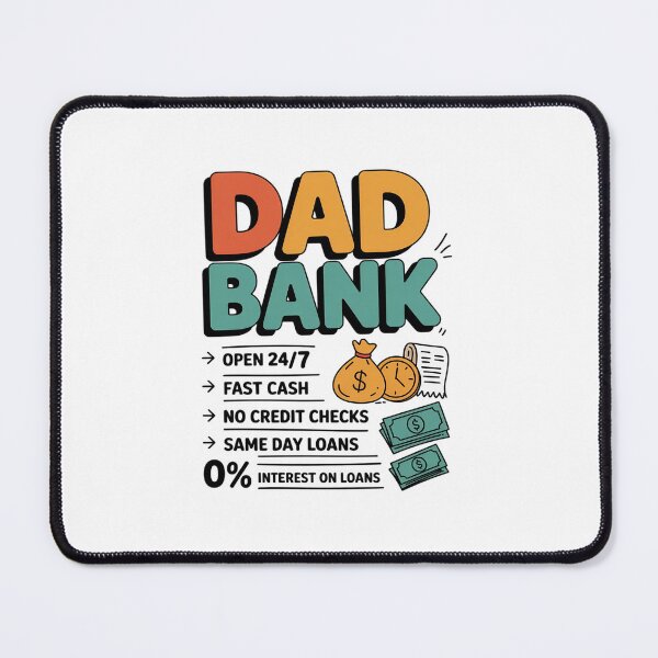 Item preview, Dad Bank designed and sold by khorbiasieno.