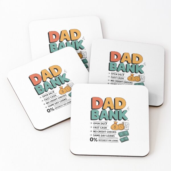 Item preview, Dad Bank designed and sold by khorbiasieno.