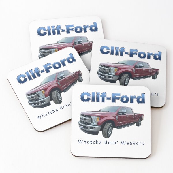 Item preview, Clif-Ford Truck T-shirt designed and sold by WdWeaver-Merch.