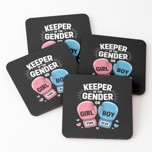 Item preview, Gender Reveal Party Boxing Gloves Keeper Of Gender designed and sold by GasVille.