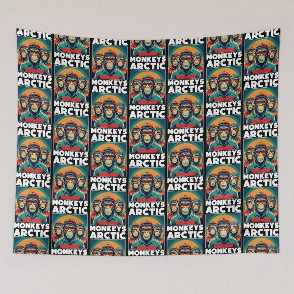 Item preview, Arctic Portrait Monkeys Color  designed and sold by Junggerzubu.