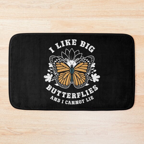 Item preview, I Like Big Butterflies And I Cannot Lie – Funny Butterfly Lover designed and sold by Dmetalx Art Apparel.
