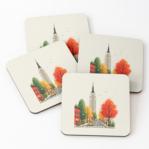 Item preview, Autumn in New York: A Miniature Cityscape designed and sold by Magical Art Store.
