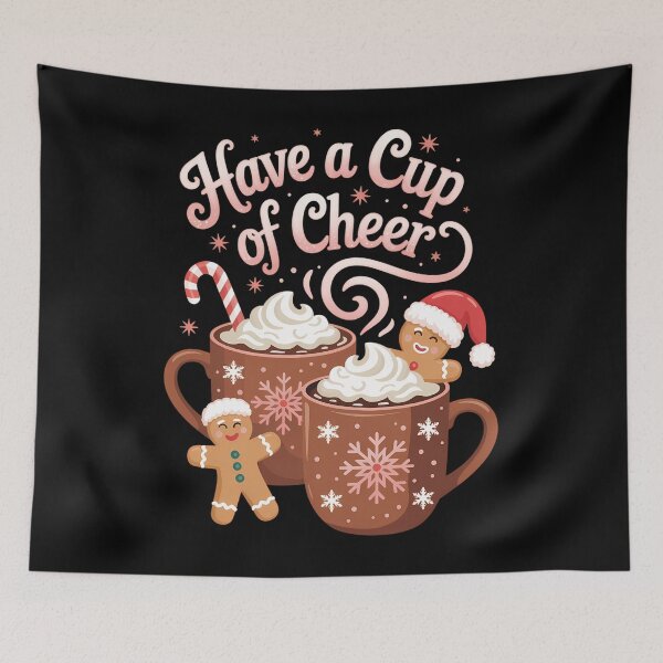 Item preview, Cheer Christmas Cocoa Cookie Cute designed and sold by NicoletteLittel.