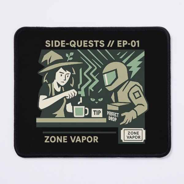 Item preview, Side-Quests EP-01 — Midnight Coffee Heist (Perfect Drop) designed and sold by POD DYNASTY.