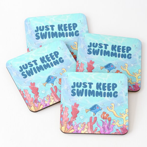 Item preview, Just keep swimming designed and sold by londonnmarce.