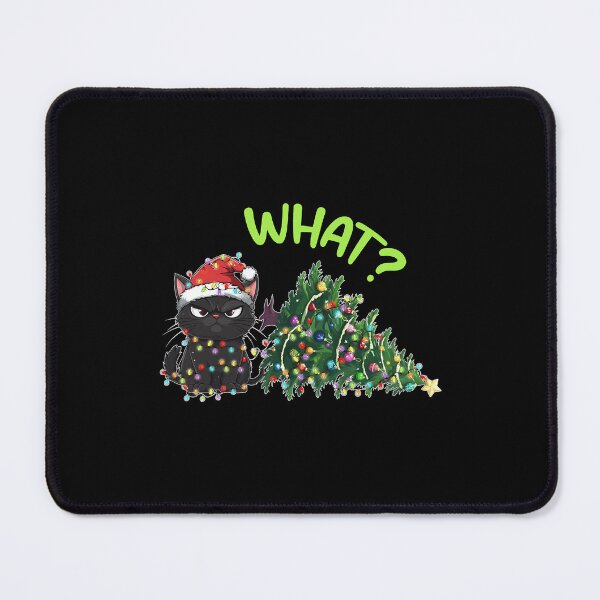 Item preview, What Cat Christmas Black Cat Christmas Light  designed and sold by jillianhanna.