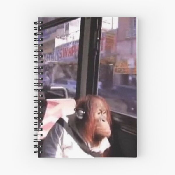 Item preview, Orangutan on the bus designed and sold by monkey zone.