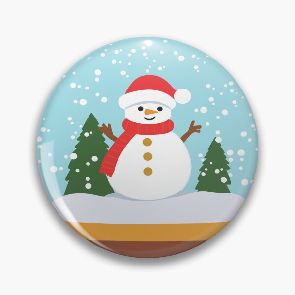 Artikelvorschau, Schneereicher Winter und Schneemann entworfen und verkauft von ModHaven.