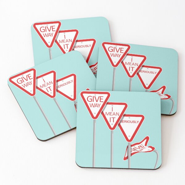 Item preview, Funny give way traffic sign designed and sold by piedaydesigns.