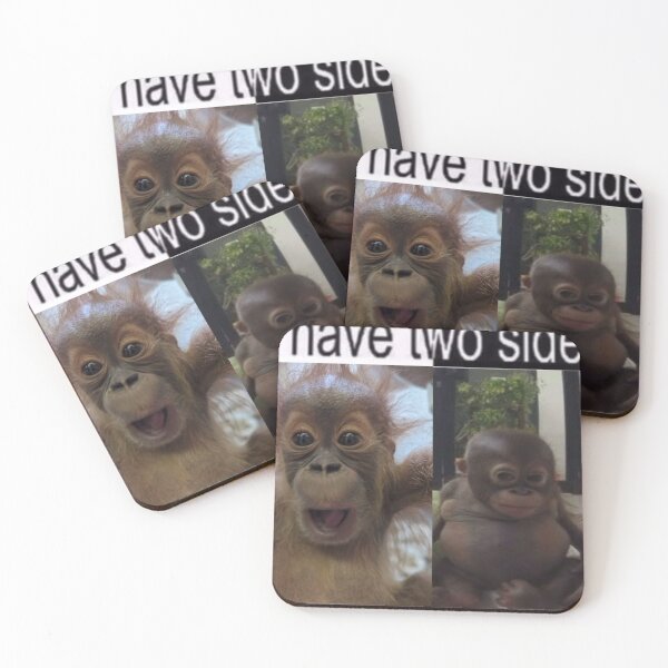 Item preview, I have two sides (crazay and non-chalant)  designed and sold by monkey zone.