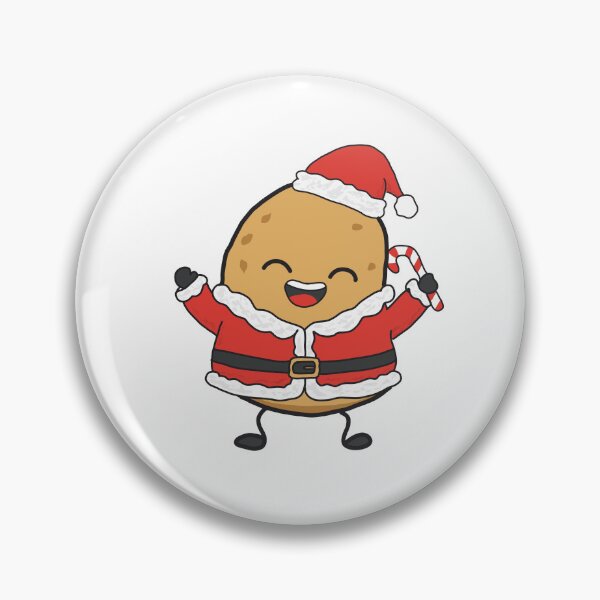 Item preview, Happy Christmas Tater | Holiday Potato Mascot designed and sold by Potattoo.
