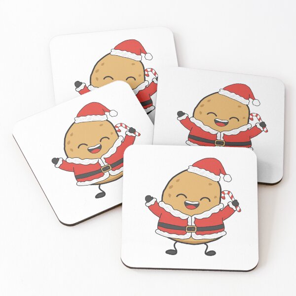 Item preview, Happy Christmas Tater | Holiday Potato Mascot designed and sold by Potattoo.