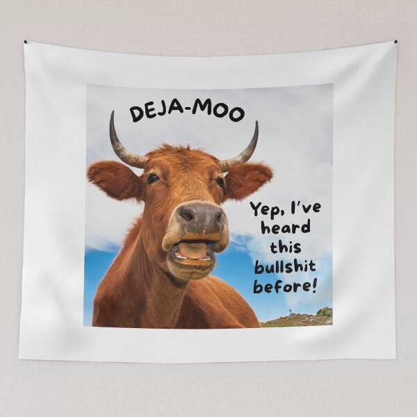 Item preview, Deja-Moo designed and sold by Lee Darnell.