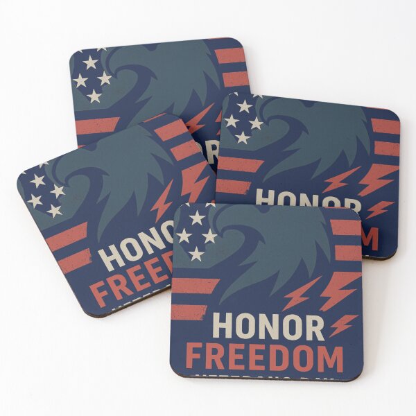 Item preview, Honor & Freedom – Veterans Day Patriotic Design designed and sold by johnExpress02.