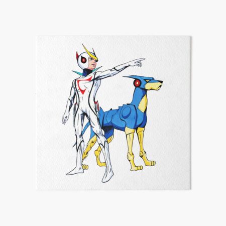 Casshan-Neo Human Casshern Friender Art Board Print