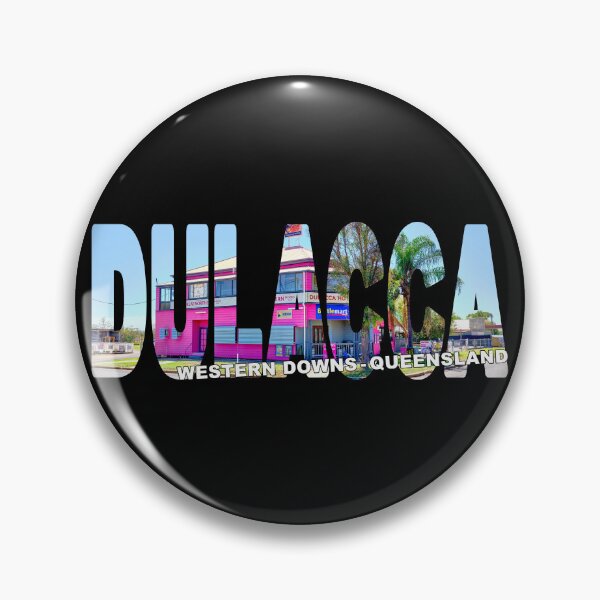 Item preview, DULACCA Western Downs Queensland - Outback Pink Pub Hotel designed and sold by Adam Gormley.