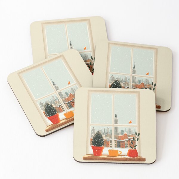 Item preview, First Snow Over Manhattan designed and sold by Magical Art Store.