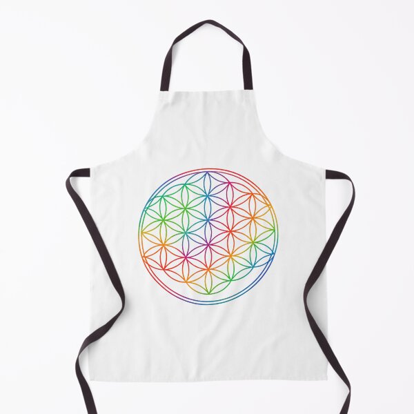 Item preview, Flower of Life Sacred Geometry T-Shirt – Spiritual Energy Symbol of Creation, Harmony & Universal Connection designed and sold by Eclipse 3699.