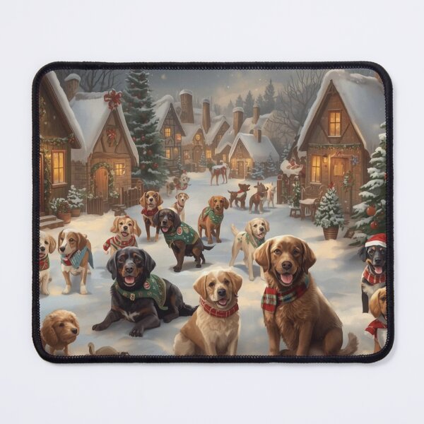 Item preview, Dogs of Christmas town designed and sold by Heavens Light.