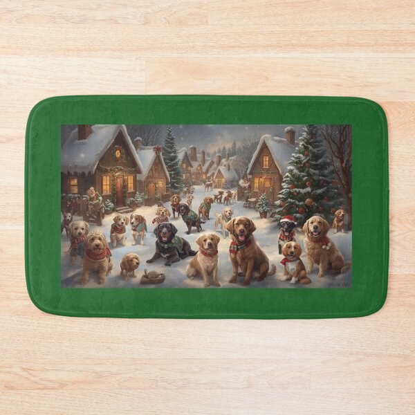 Item preview, Dogs of Christmas town designed and sold by Heavens Light.