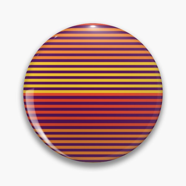 Item preview, Lines Becoming Northern Lights Vibrant Horizontal Stripes Pattern designed and sold by PVTCreations.