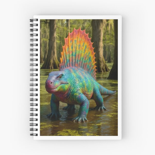 Item preview, Colorful Dimetrodon: Pre-Dinosaur designed and sold by Tridentulus.